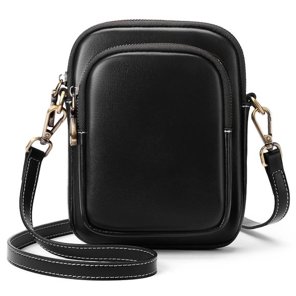 Small Crossbody Bags, Leather Trendy Cell Phone Bag Wallet Purses c: - Picture 1 of 6